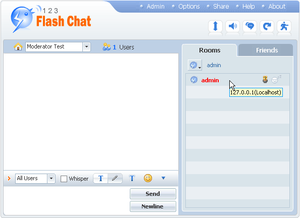 Chat flash